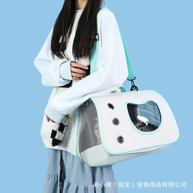 Portable Foldable Pet Bag for Cats & Birds, 4-Season Universal Design