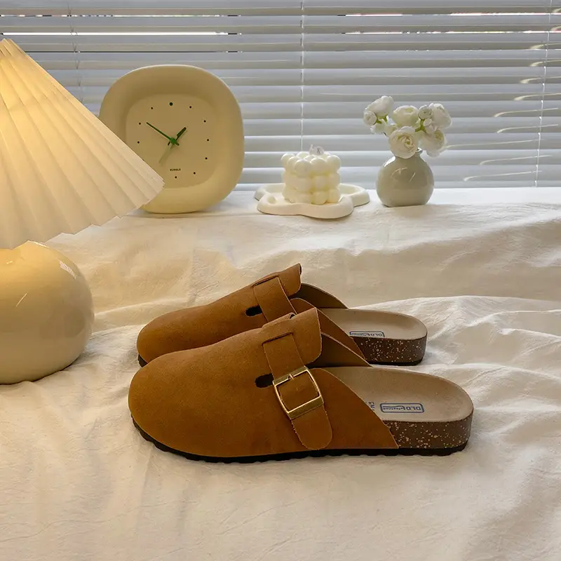 Women's Shoes Wholesale: Thick-Soled Birkenstock-Style Clogs, Slip-On Lazy Shoes, Birkenstock Shoes for Women, Summer Outdoor Wear, Thick-Soled - Image 5