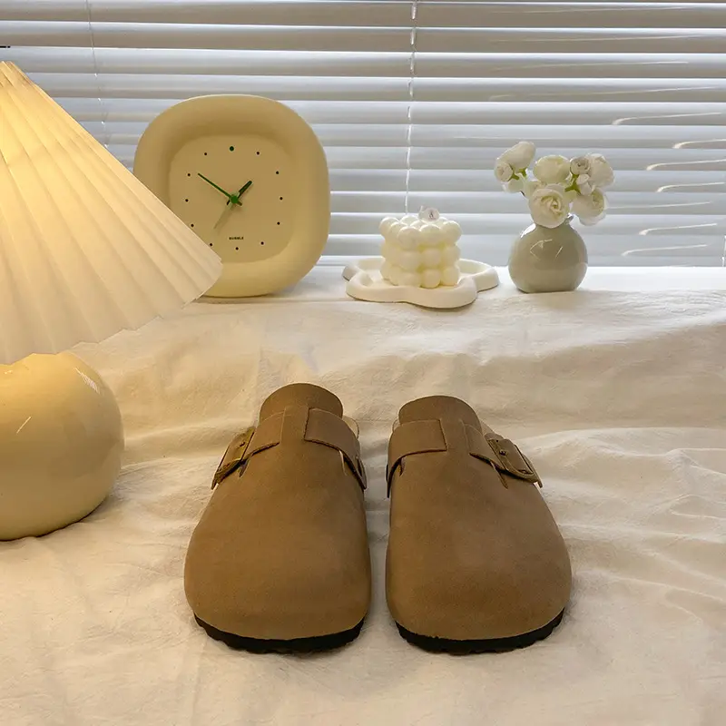 Women's Shoes Wholesale: Thick-Soled Birkenstock-Style Clogs, Slip-On Lazy Shoes, Birkenstock Shoes for Women, Summer Outdoor Wear, Thick-Soled - Image 6