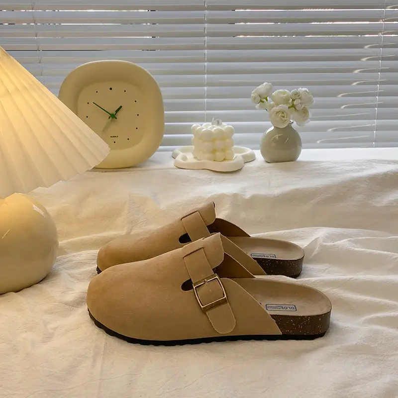 Women's Shoes Wholesale: Thick-Soled Birkenstock-Style Clogs, Slip-On Lazy Shoes, Birkenstock Shoes for Women, Summer Outdoor Wear, Thick-Soled - Image 7