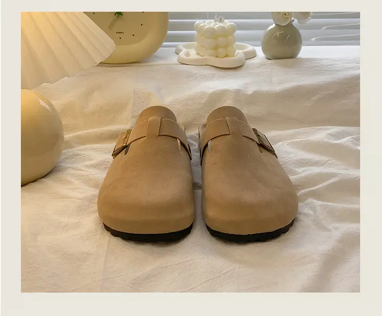 Women's Shoes Wholesale: Thick-Soled Birkenstock-Style Clogs, Slip-On Lazy Shoes, Birkenstock Shoes for Women, Summer Outdoor Wear, Thick-Soled — feature 10