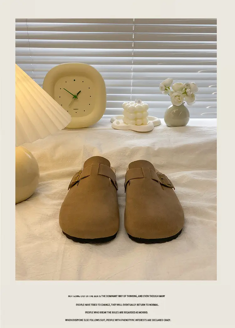 Women's Shoes Wholesale: Thick-Soled Birkenstock-Style Clogs, Slip-On Lazy Shoes, Birkenstock Shoes for Women, Summer Outdoor Wear, Thick-Soled — feature 7