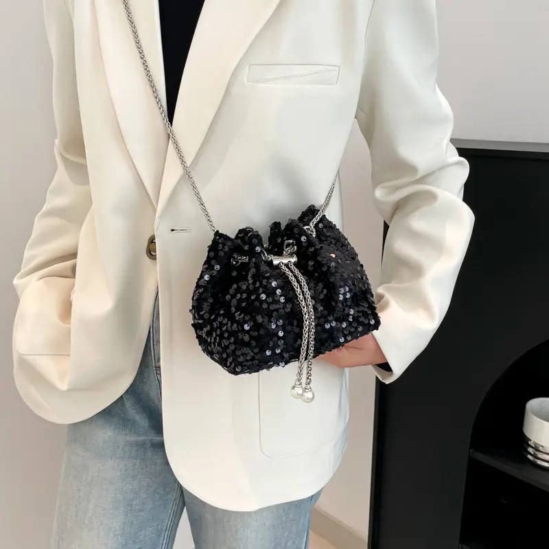 Sequins on Headband for Women Summer Bag - Image 4