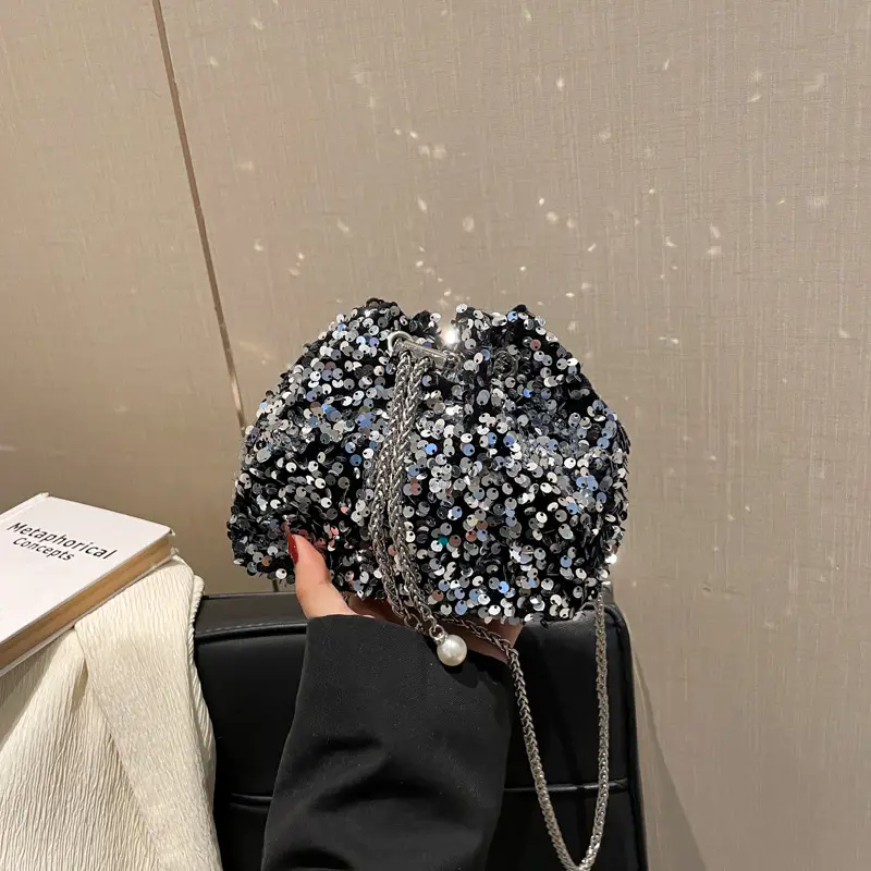 Sequins on Headband for Women Summer Bag - Image 2