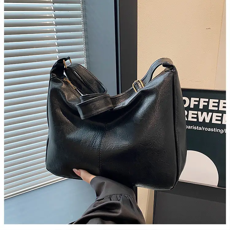 New Texture Women's Bags Genuine Leather Large Capacity Tote Bag - Image 7