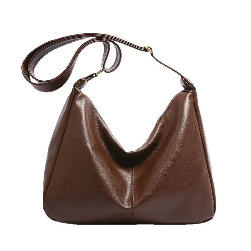 New Texture Women's Bags Genuine Leather Large Capacity Tote Bag - Image 10