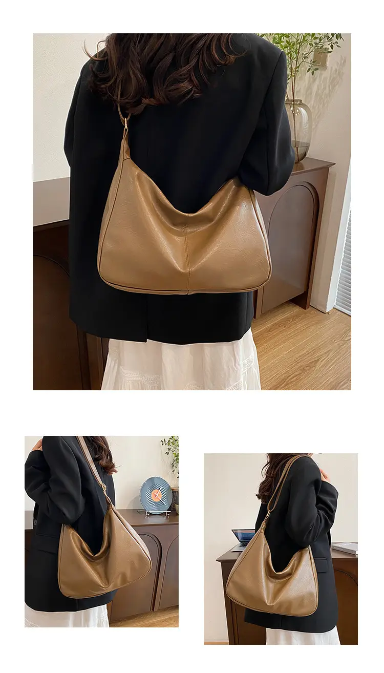New Texture Women's Bags Genuine Leather Large Capacity Tote Bag — feature 11