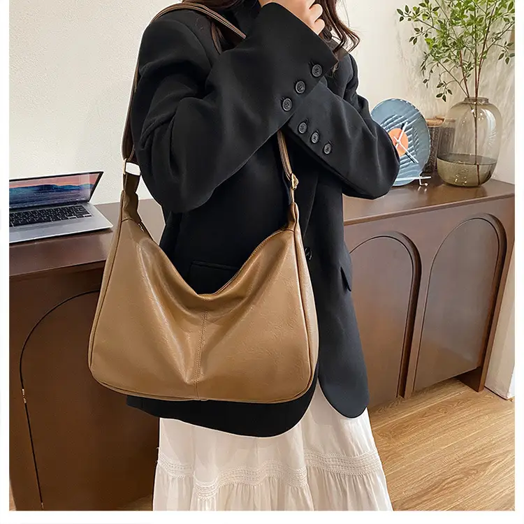 New Texture Women's Bags Genuine Leather Large Capacity Tote Bag — feature 16