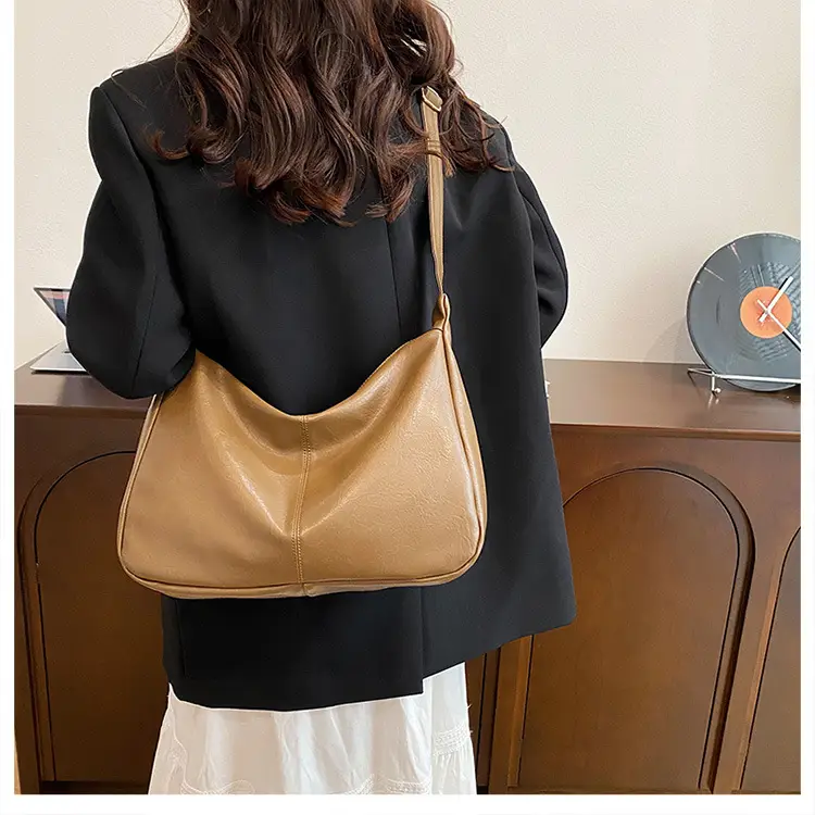 New Texture Women's Bags Genuine Leather Large Capacity Tote Bag — feature 18