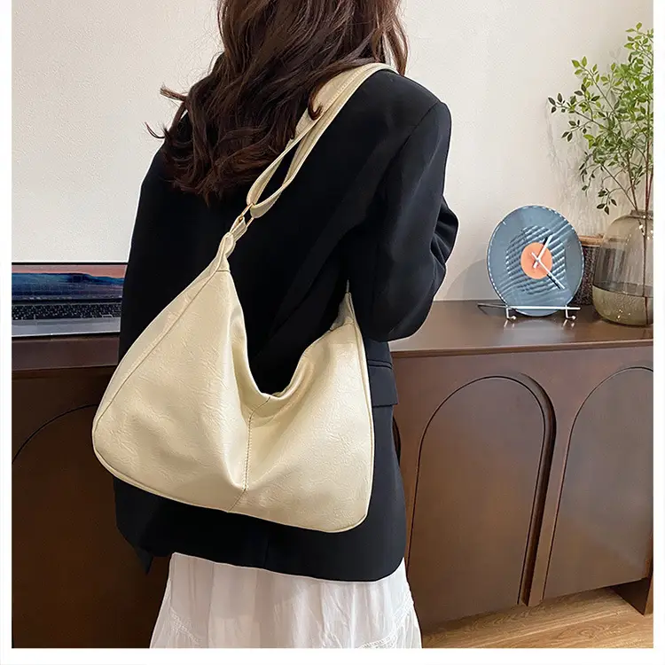 New Texture Women's Bags Genuine Leather Large Capacity Tote Bag — feature 21