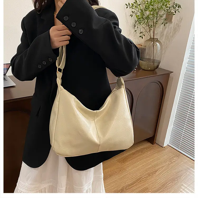 New Texture Women's Bags Genuine Leather Large Capacity Tote Bag — feature 22