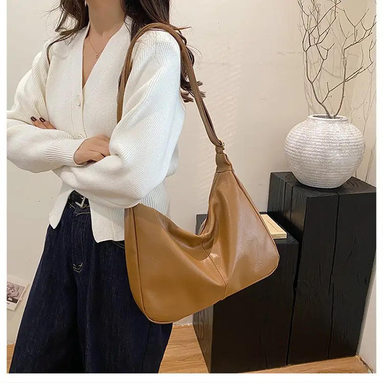 New Texture Women's Bags Genuine Leather Large Capacity Tote Bag — feature 27