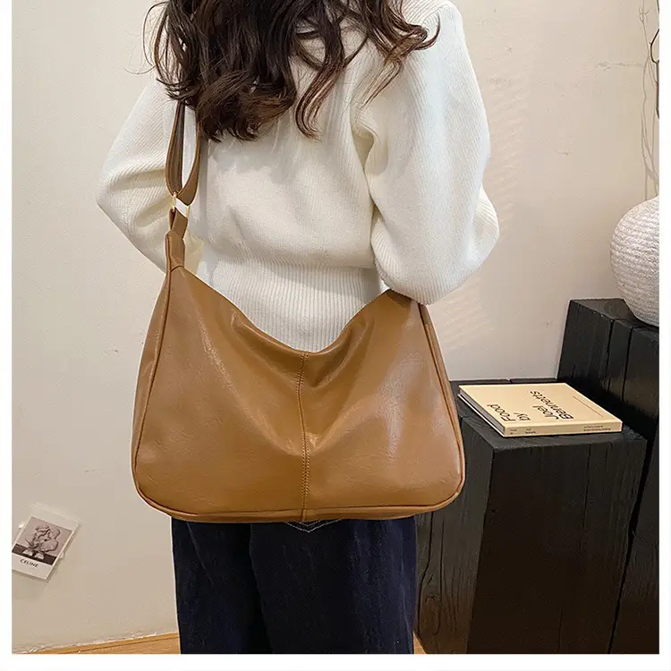 New Texture Women's Bags Genuine Leather Large Capacity Tote Bag — feature 31
