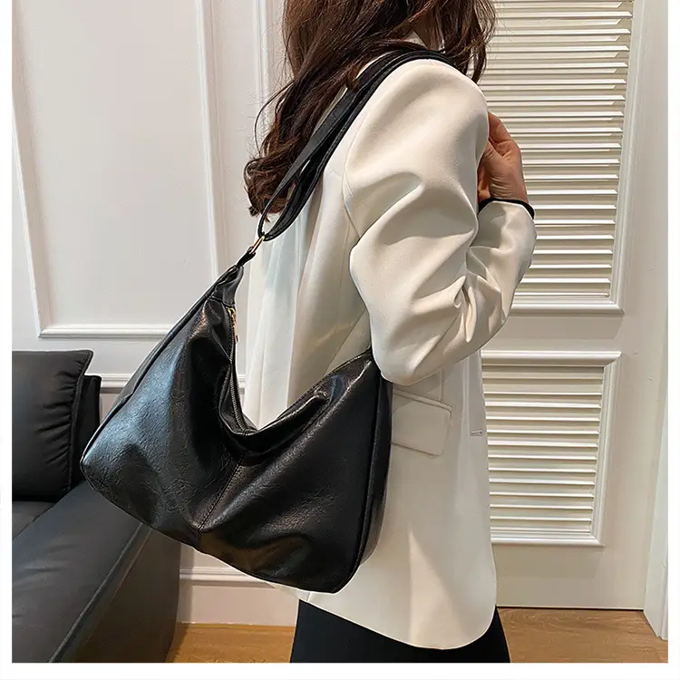 New Texture Women's Bags Genuine Leather Large Capacity Tote Bag — feature 32