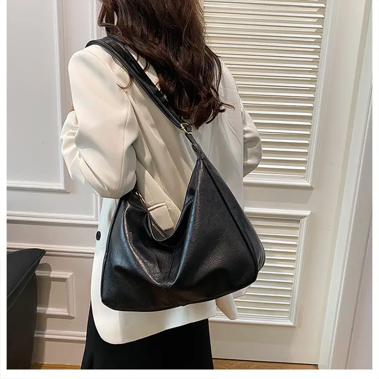 New Texture Women's Bags Genuine Leather Large Capacity Tote Bag — feature 33