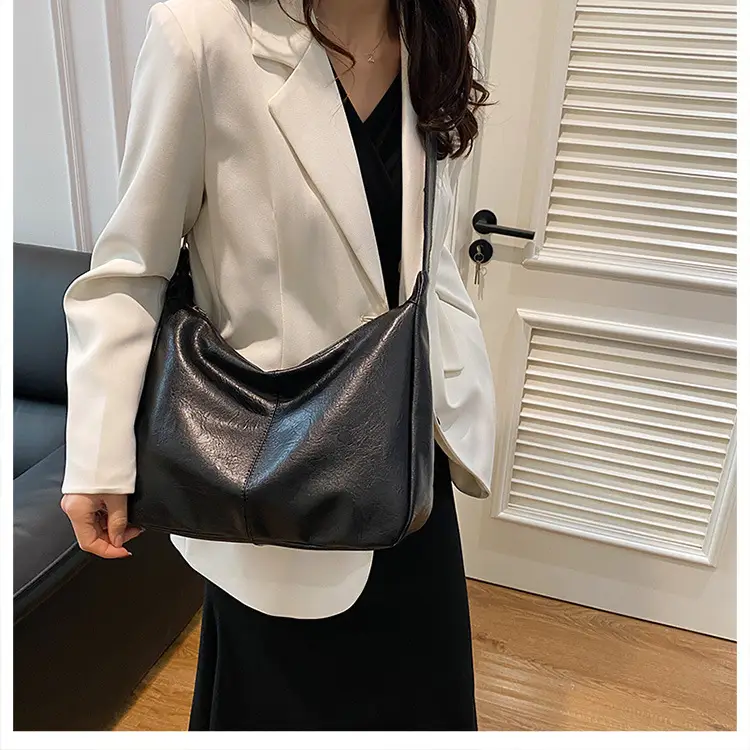 New Texture Women's Bags Genuine Leather Large Capacity Tote Bag — feature 35