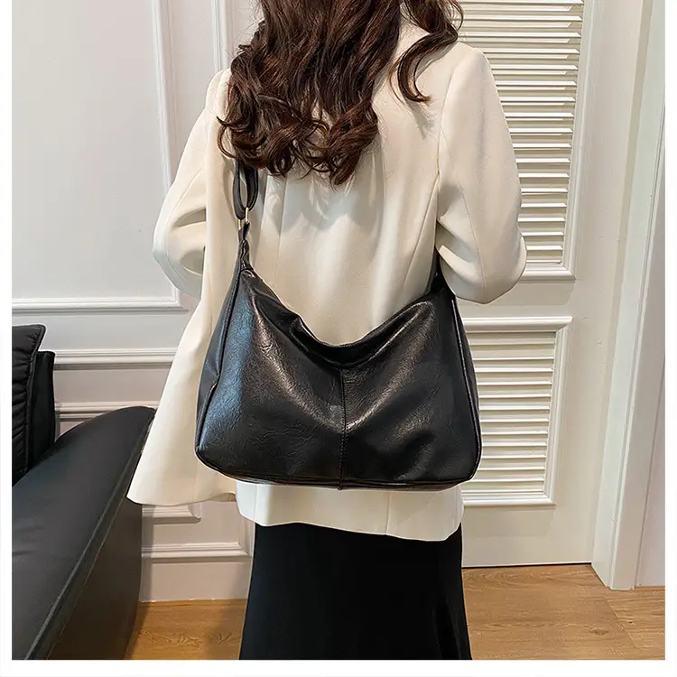 New Texture Women's Bags Genuine Leather Large Capacity Tote Bag — feature 36
