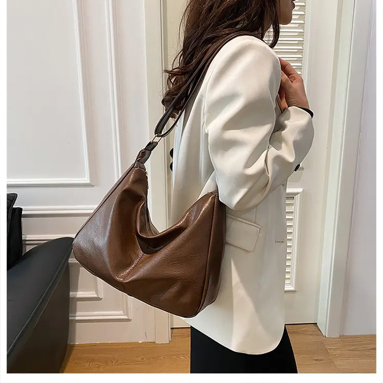 New Texture Women's Bags Genuine Leather Large Capacity Tote Bag — feature 37