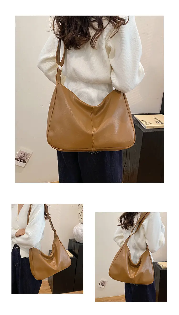 New Texture Women's Bags Genuine Leather Large Capacity Tote Bag — feature 9