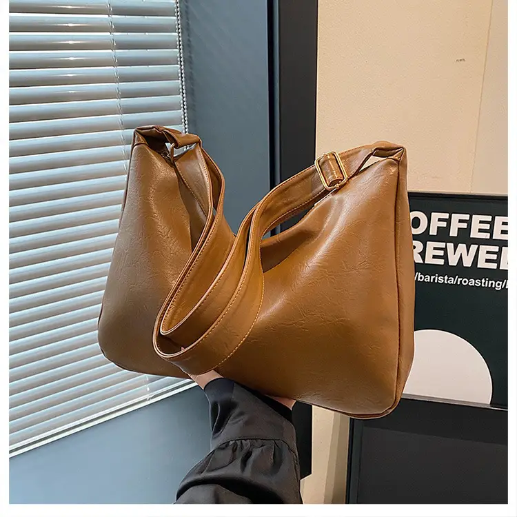 New Texture Women's Bags Genuine Leather Large Capacity Tote Bag - Image 3