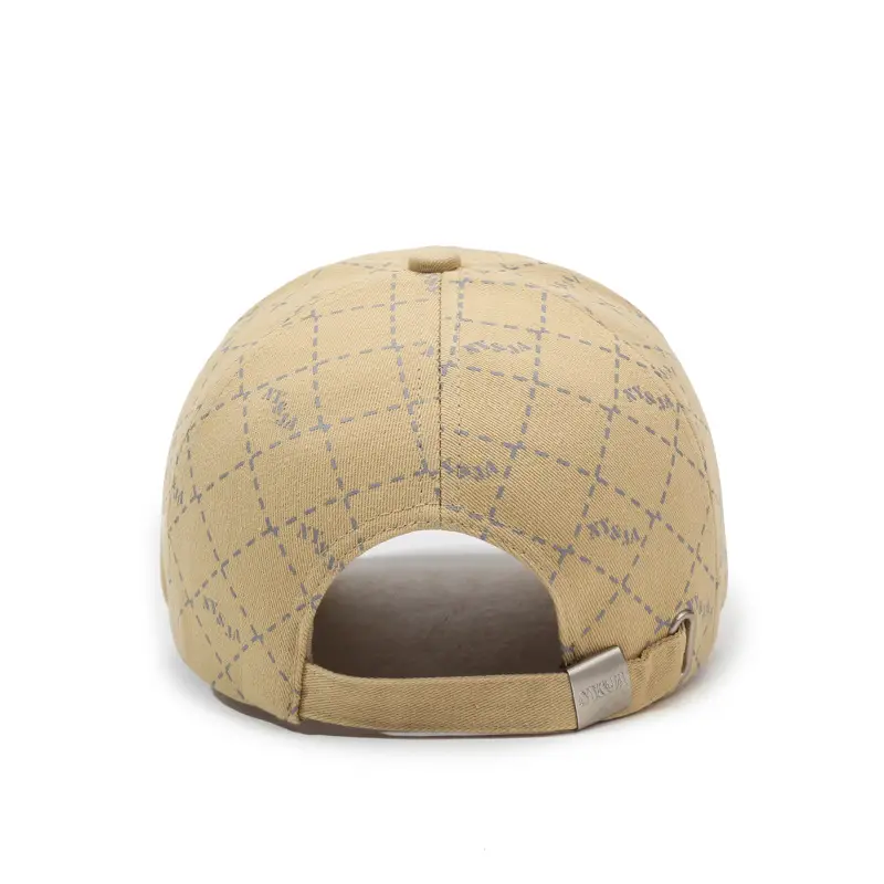 NYJA 1987 Embroidered Baseball Cap Beige - Image 10