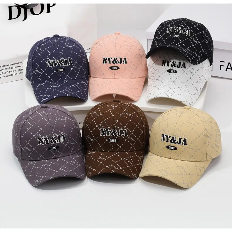 NYJA 1987 Embroidered Baseball Cap Beige — feature 8