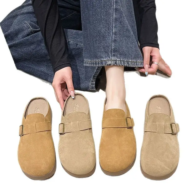 Vintage Baotou Slippers Women's 2024 Autumn Comfortable Non-slip - Image 7