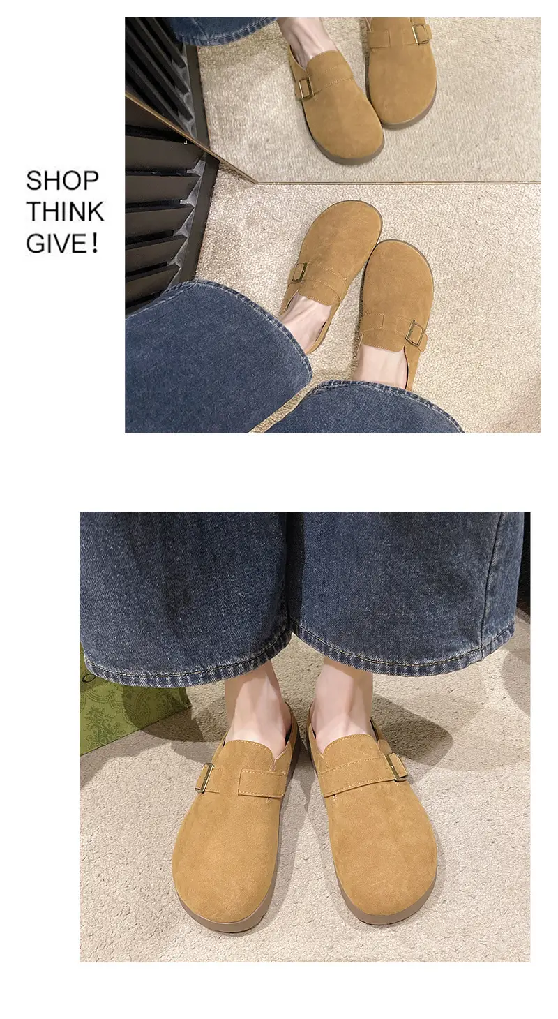 Vintage Baotou Slippers Women's 2024 Autumn Comfortable Non-slip — feature 6