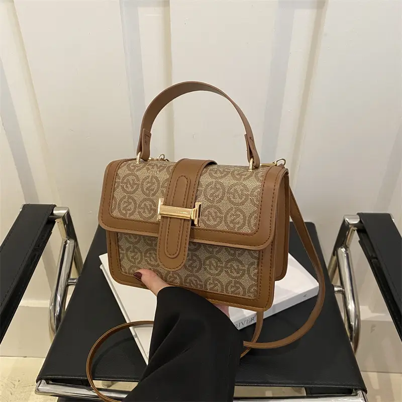 Korean Style Retro Printed Shoulder Bag 2025 - Image 4