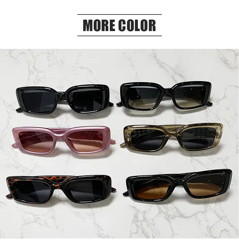 Pink Square Rivet Sunglasses for Women 2025 — feature 19