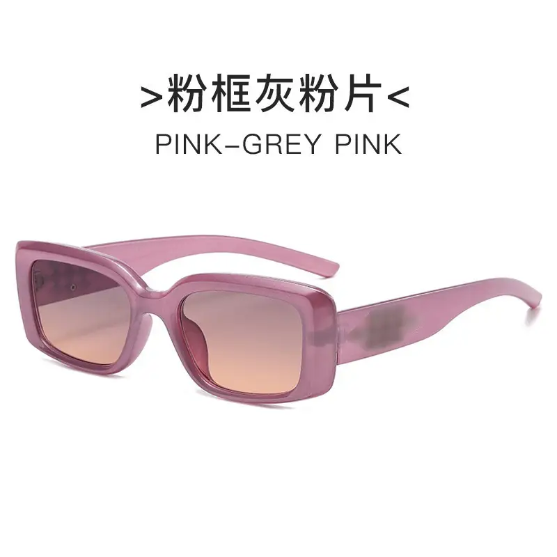 Pink Square Rivet Sunglasses for Women 2025 - Image 6