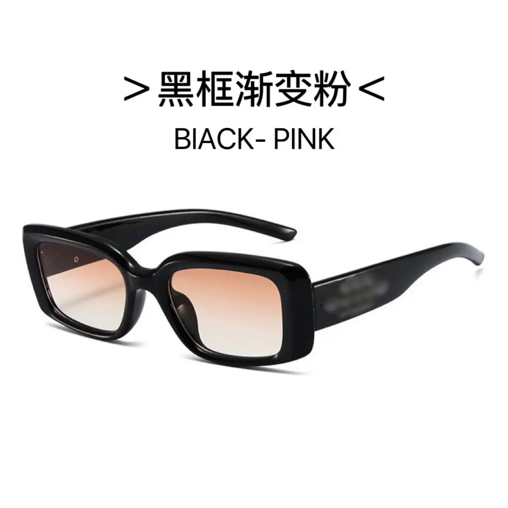 Pink Square Rivet Sunglasses for Women 2025 - Image 7