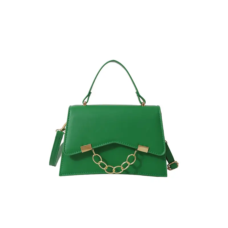 Women's 2025 Spring Box Bag with Chain Design - Image 5