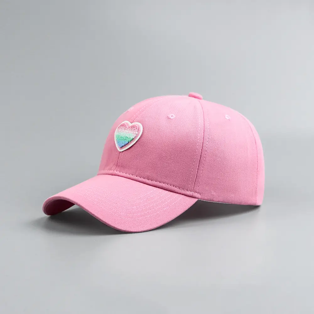 Women's Pink Heart Cap 2025 with Embroidery — feature 13