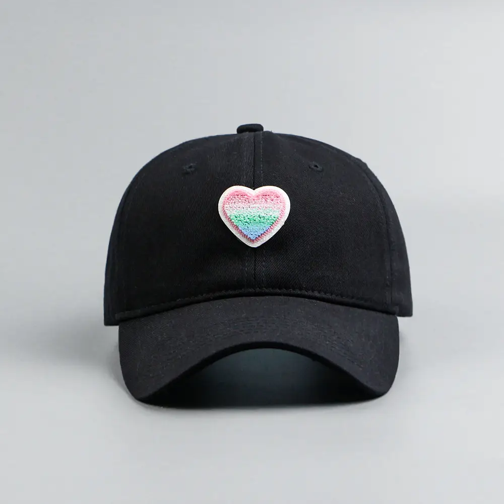 Women's Pink Heart Cap 2025 with Embroidery — feature 4