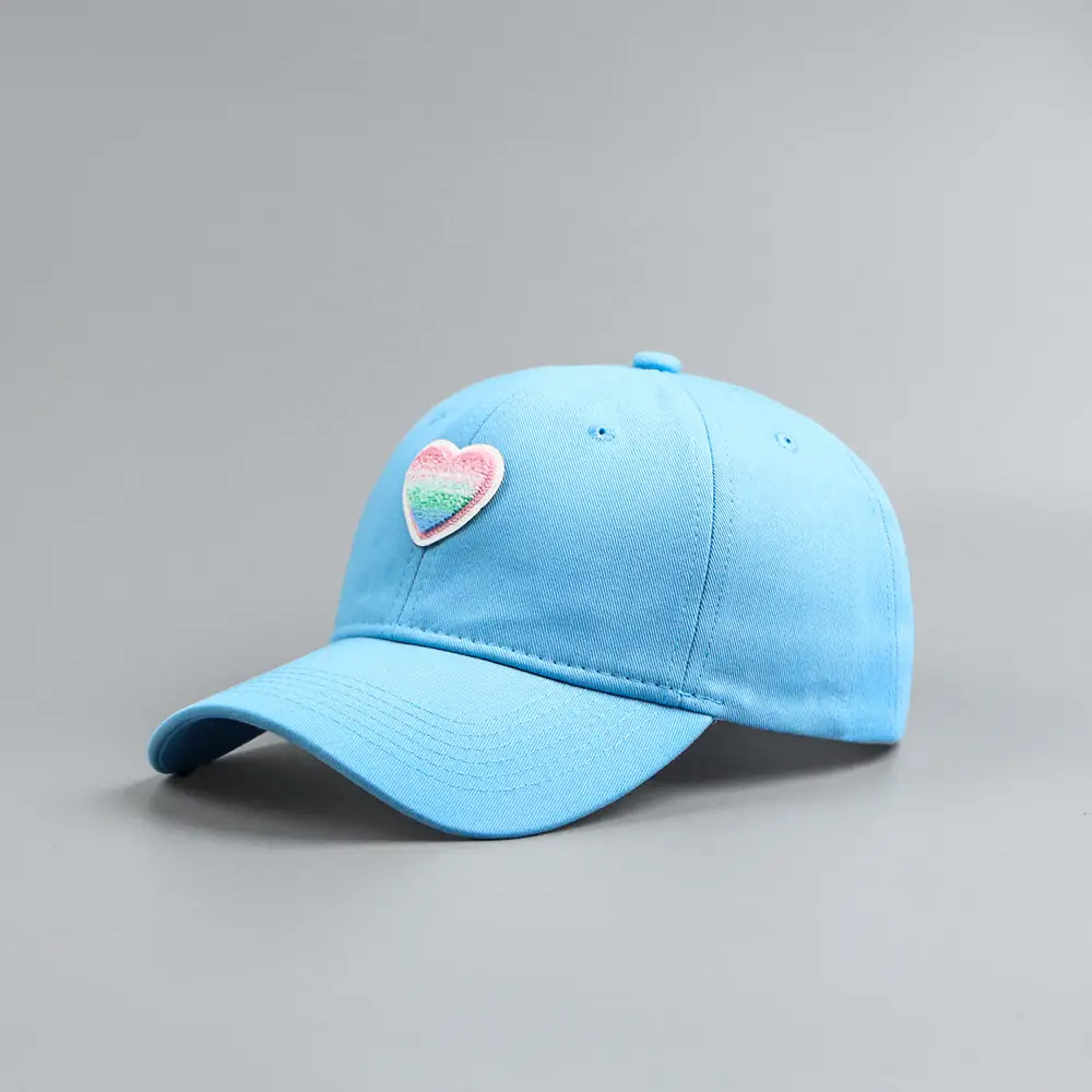 Women's Pink Heart Cap 2025 with Embroidery - Image 3