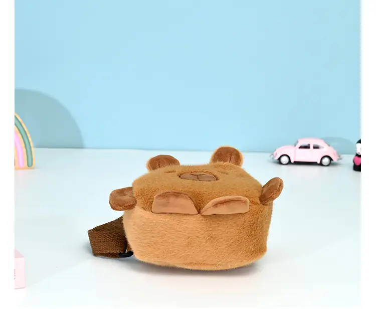 Cute Plush Kapibala Shoulder Bag for Women — feature 2