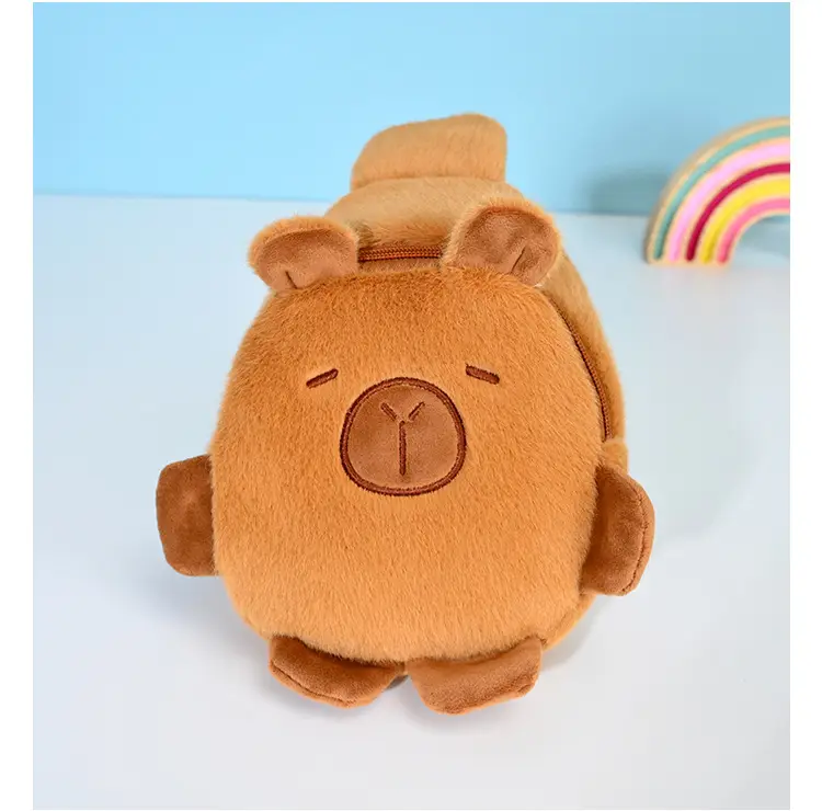 Cute Plush Kapibala Shoulder Bag for Women — feature 5