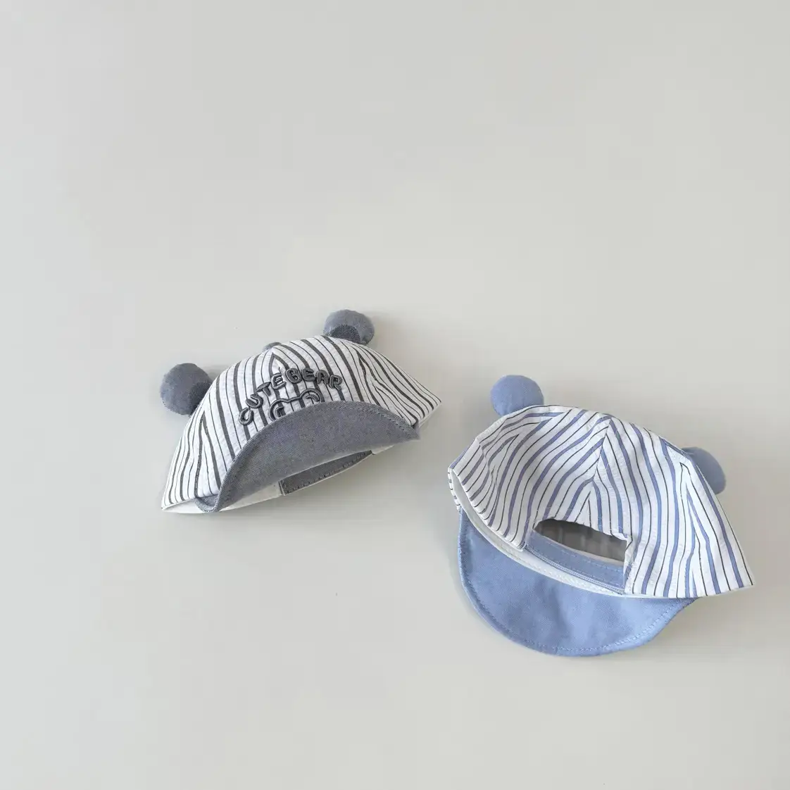 Baby Sunhat Green Striped Spring Autumn 2025 - Image 6