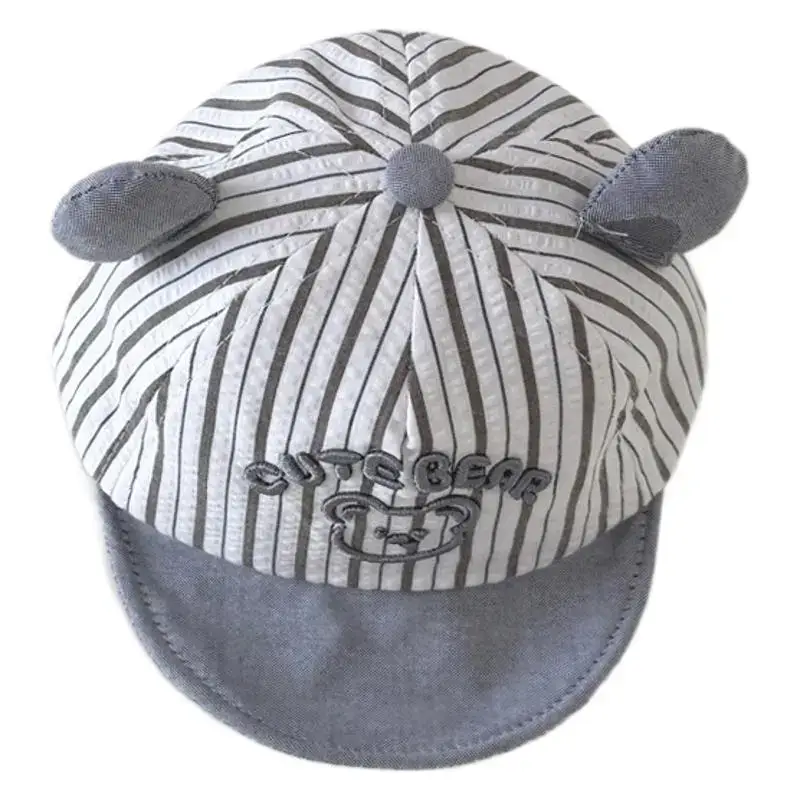 Baby Sunhat Green Striped Spring Autumn 2025 - Image 8