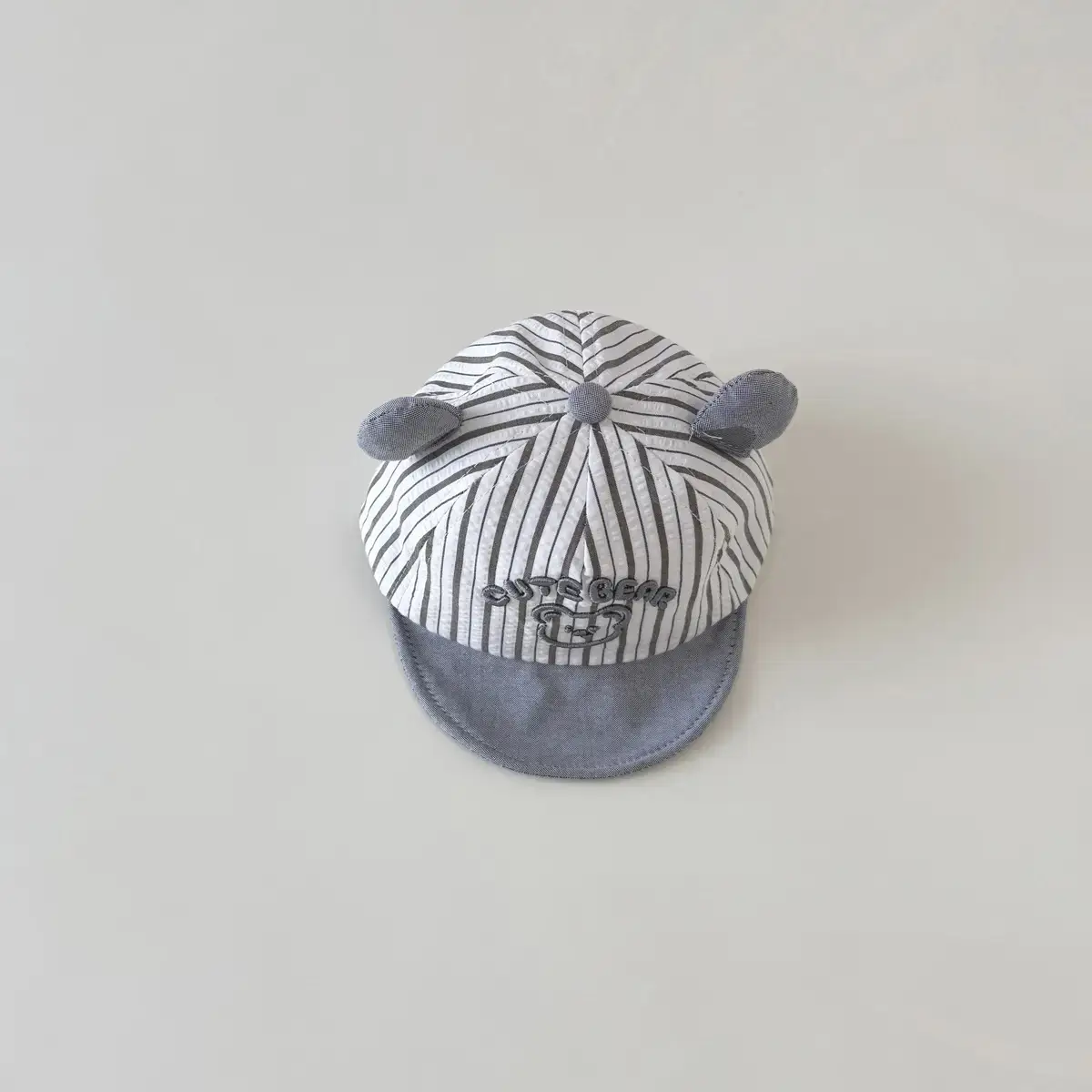 Baby Sunhat Green Striped Spring Autumn 2025 - Image 2