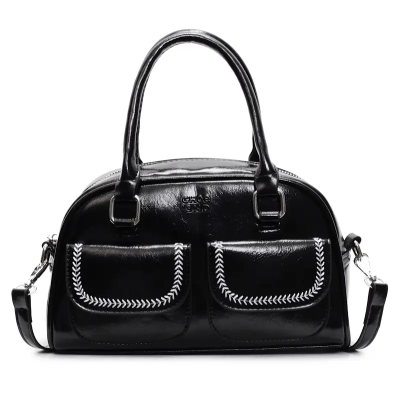 White Korean Style Shoulder Bag 2025 Fashion - Image 11