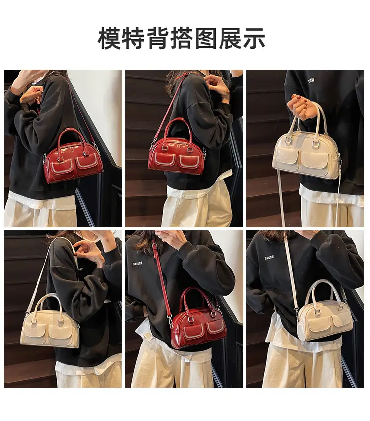 White Korean Style Shoulder Bag 2025 Fashion — feature 10