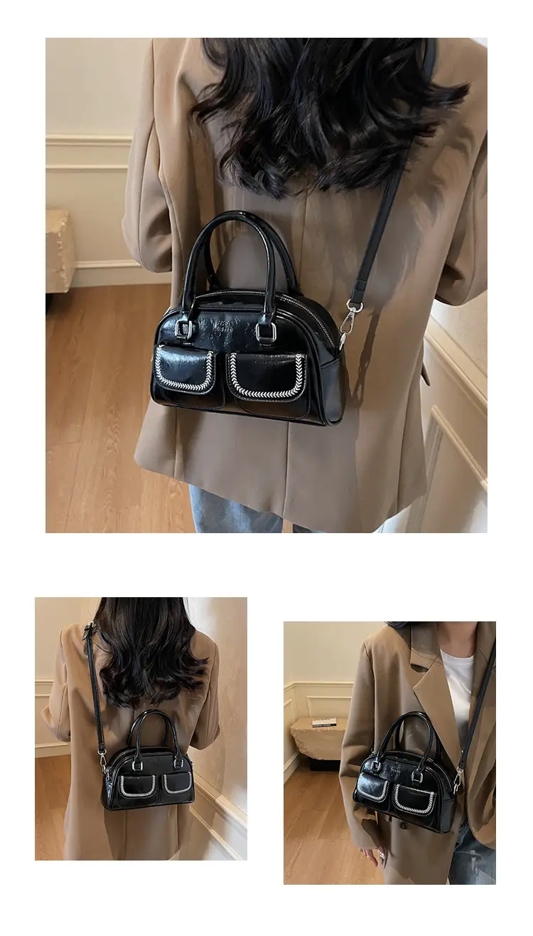 White Korean Style Shoulder Bag 2025 Fashion — feature 12