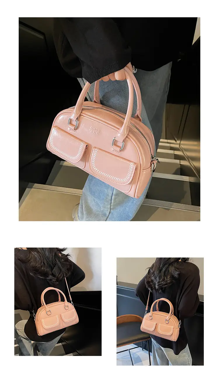 White Korean Style Shoulder Bag 2025 Fashion — feature 13