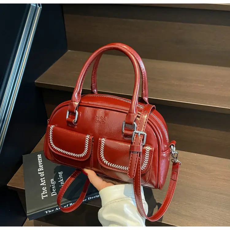 White Korean Style Shoulder Bag 2025 Fashion — feature 23