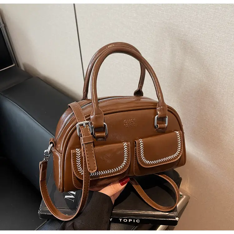 White Korean Style Shoulder Bag 2025 Fashion — feature 24