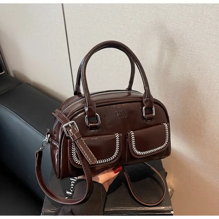 White Korean Style Shoulder Bag 2025 Fashion — feature 26