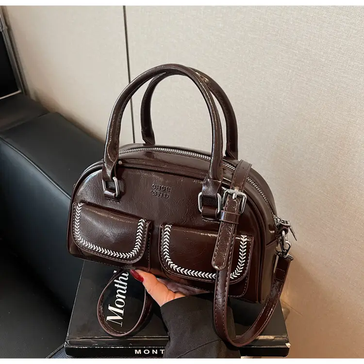 White Korean Style Shoulder Bag 2025 Fashion — feature 27