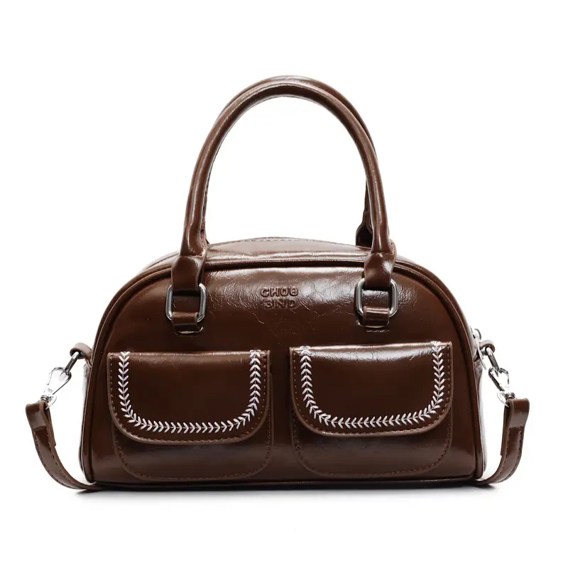 White Korean Style Shoulder Bag 2025 Fashion - Image 6